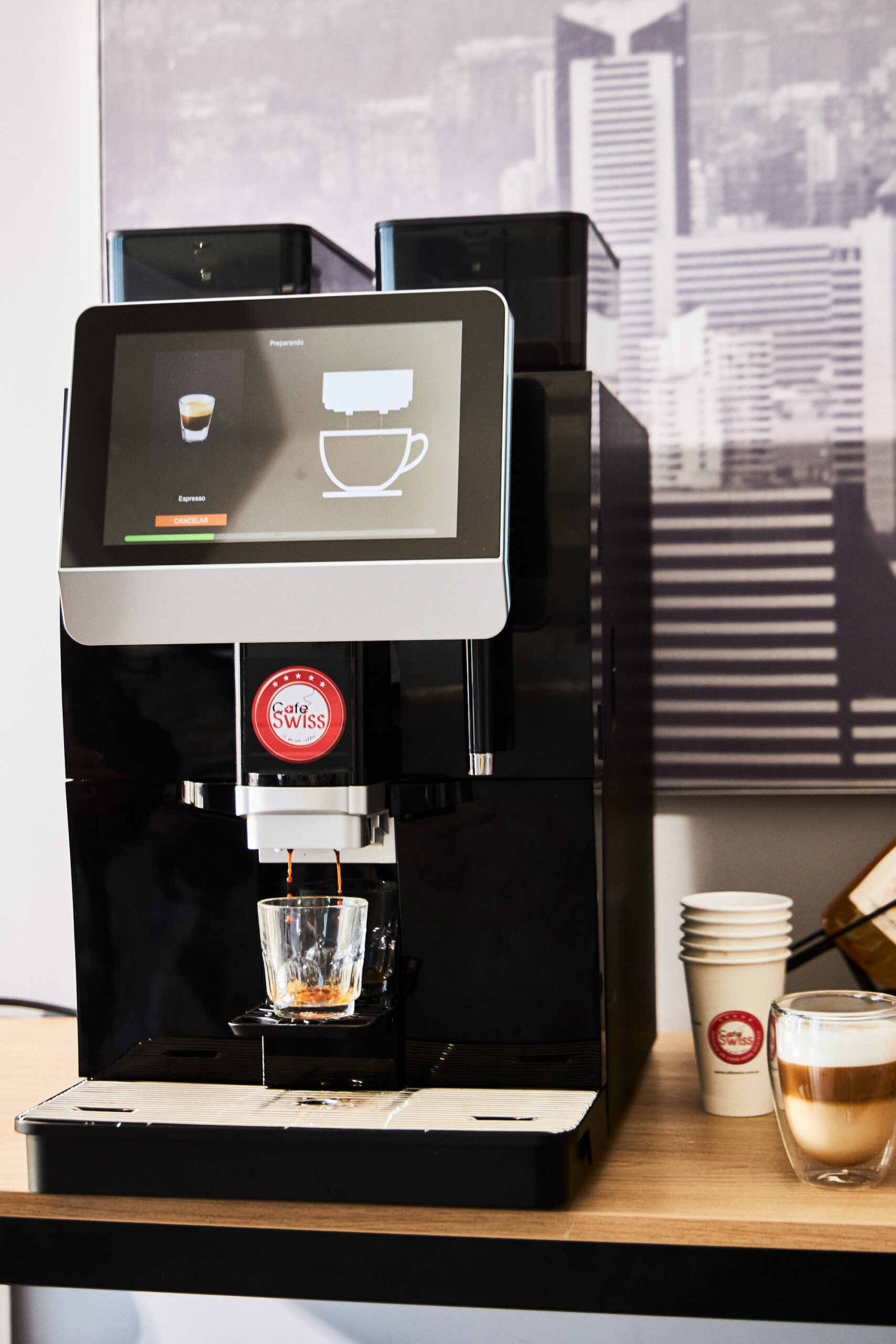 maquina de cafe espress para cafeteria